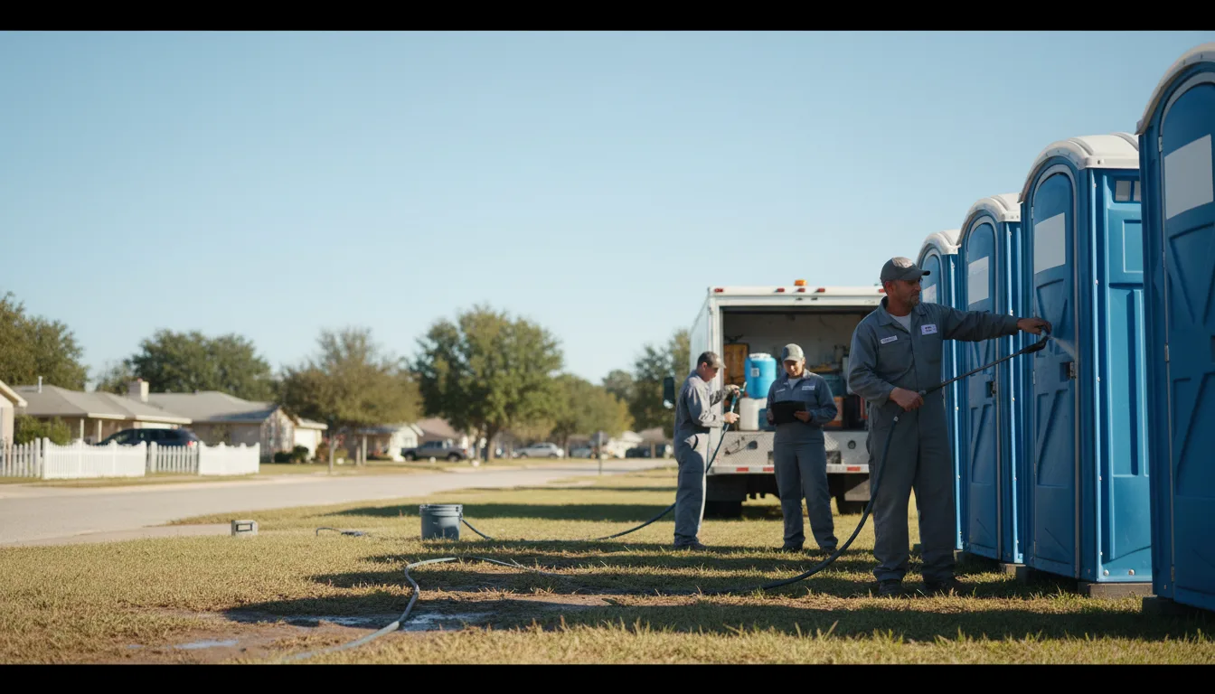 Long-Term Portable Toilet Rental in Derwood, MD near me